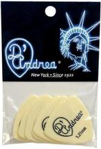 DAndrea - Ivory 346 - Plectrum - 1.21 mm - 6-pack, Ophalen of Verzenden, Nieuw, Elektrische basgitaar