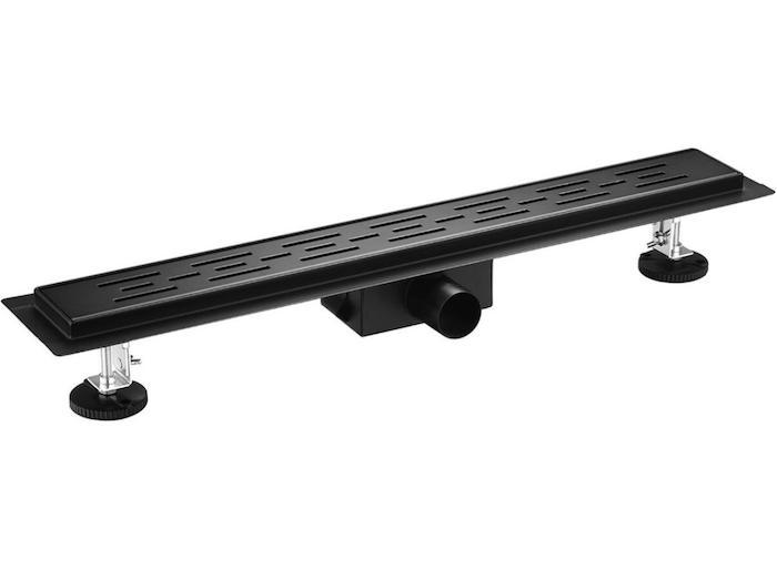 SALE - Solid 90x7cm - Mat zwart - Douchegoot - Douchedrain –, Doe-het-zelf en Verbouw, Sanitair, Nieuw, Ophalen of Verzenden