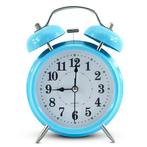 IvoQ Blauwe Klassieke Wekker met Dubbele Bel, Witgoed en Apparatuur, Wekkers, Verzenden, Nieuw