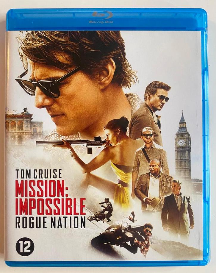 MISSION: IMPOSSIBLE ROGUE NATION (BLURAY), Cd's en Dvd's, Blu-ray, Gebruikt, Verzenden