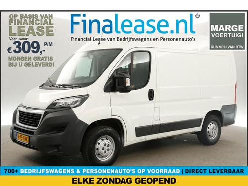 Peugeot Boxer 330 2.0 BlueHDI L1H2 Marge 131PK Airco €309pm, Auto's, Bestelauto's, Lease, Handgeschakeld, Diesel, Peugeot, Wit
