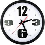 JAP Clocks AC69 - Ronde wandklok - Ø30 cm - Wand klok, Huis en Inrichting, Woonaccessoires | Overige, Nieuw, Verzenden