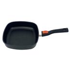 Eurolux Koekenpan - 24 x 24 cm - gietijzer - keramisch, Verzenden, Nieuw in verpakking, Fornuis, Frituur en Grillen