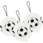 Voetbal Punch Ballonnen 33,5cm 3st, Hobby en Vrije tijd, Verzenden, Nieuw