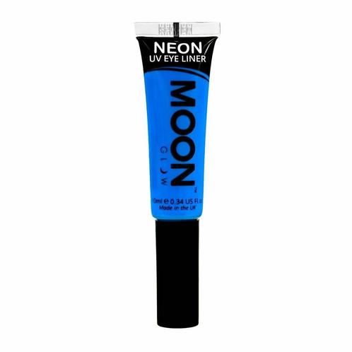 Moon Glow Neon UV Eye Liner Intense Blue, Hobby en Vrije tijd, Feestartikelen, Nieuw, Verzenden