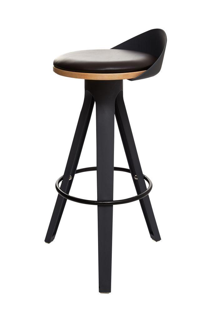 Barkruk BW  EMZ Zwart, Huis en Inrichting, Barkrukken, Ophalen of Verzenden