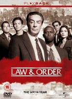 Law & Order: The Sixth Year DVD (2009) Chris Noth cert 15 6, Zo goed als nieuw, Verzenden