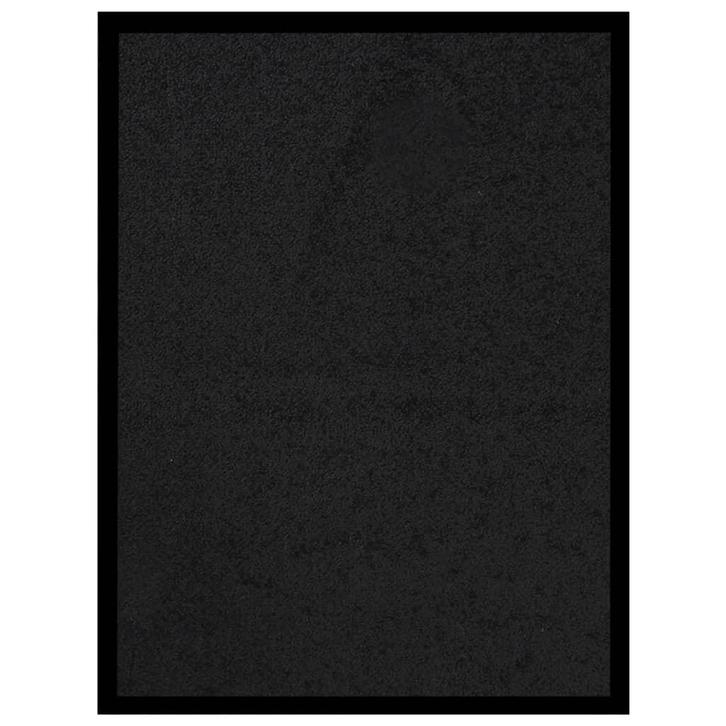 vidaXL Deurmat 40x60 cm zwart, Tuin en Terras, Deurmatten, Nieuw, Verzenden