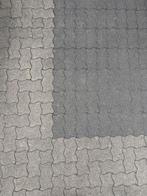 Gebruikte Sinpro profielstenen grijs / zwart 8cm, Tuin en Terras, Tegels en Klinkers, Ophalen of Verzenden, Gebruikt, Klinkers