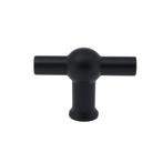 10X Deurknop Kansas 48 mm Zwart, Huis en Inrichting, Verzenden, Nieuw