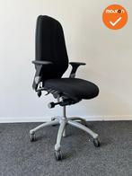 RH Logic 400 XL - zwarte stoffering  - Grijs voetkruis, Werkplek, Ophalen of Verzenden, Gebruikt, Stoel