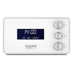 TechniSat DIGITRADIO 50 SE - DAB+ FM wekkerradio - wit, Audio, Tv en Foto, Verzenden, Nieuw