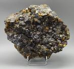 Sphaleriet-, Galena- en Pyrietkristallen, Deveti, Verzamelen, Mineralen en Fossielen