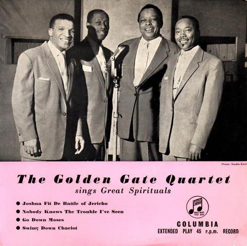 Single vinyl / 7 inch - The Golden Gate Quartet - Sings G..., Cd's en Dvd's, Vinyl Singles, Zo goed als nieuw, Verzenden