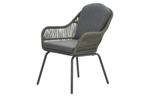 Garden Impressions Triton dining stoel - Rope/Moss Green, Tuin en Terras, Tuinstoelen, Verzenden, Nieuw, Overige materialen
