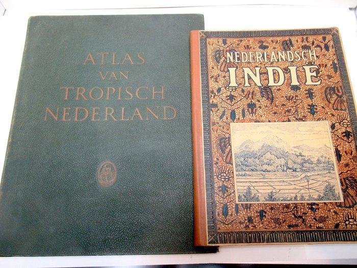 Indonesië / Suriname / - Nederlandse Koloniën begin 20e, Boeken, Atlassen en Landkaarten