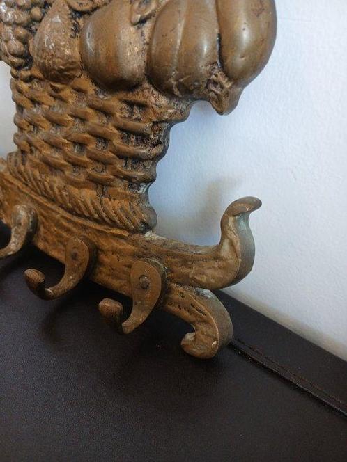 Kapstok (2) - Verguld brons - Kast keuken, Antiek en Kunst, Curiosa en Brocante