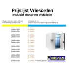Koelcel of Vriescel + Motor | incl. installatie