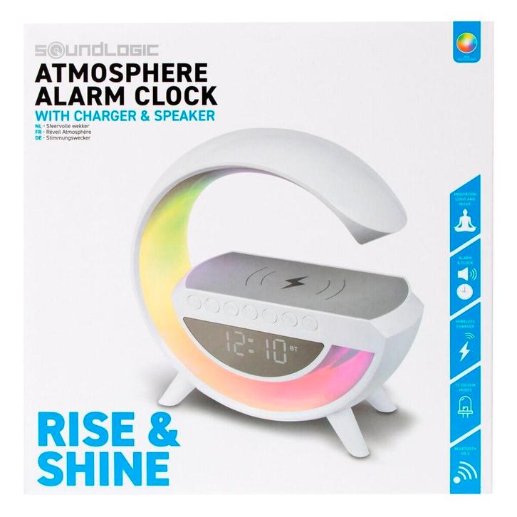 SoundLogic Atmosphere Wekker, Huis en Inrichting, Schoonmaakartikelen, Verzenden