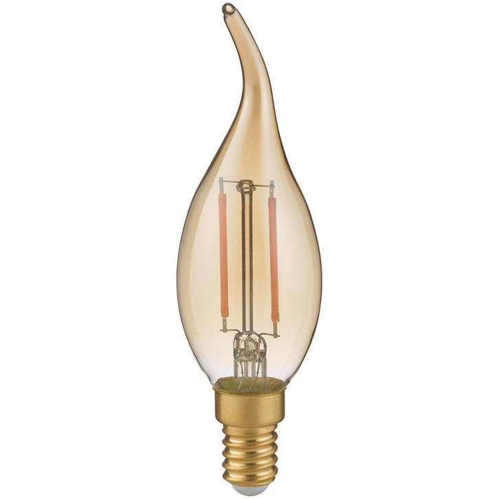 LED Lamp - Kaarslamp - Filament - Trion Kirza - E14 Fitting, Huis en Inrichting, Lampen | Losse lampen, Led-lamp, Nieuw, E14 (klein)