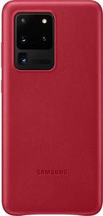 Samsung Leather Hoesje - Samsung Galaxy S20 Ultra - Rood, Telecommunicatie, Nieuw, Ophalen of Verzenden