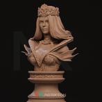 Queen of Spades Bust - 100mm | by Nerikson - Sculpted, Verzenden, Nieuw