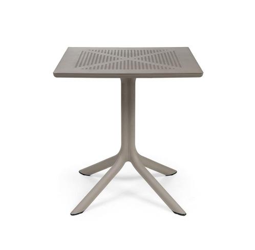 Nardi tuintafel Clip 70 glasvezel - Tortora, Tuin en Terras, Tuintafels, Ophalen of Verzenden
