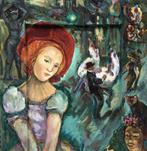 Borgen Lindhardt (1974) - Op kastdeur: nachtleven fin de