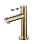 Fonteinkraan geborsteld goud, Verzenden, Nieuw, Kraan
