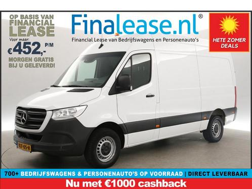 Mb Sprinter 315 1.9 CDI L2H2 150PK 3500KG AutoM TrekH €452pm, Auto's, Bestelauto's, Lease, Automaat, Diesel, Mercedes-Benz, Wit