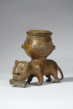 Een bronzen vat - Akan - Ghana