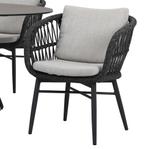 Arezzo Pasadena dining tuinset 140xH75 cm rond 6 delig, Ophalen of Verzenden, Nieuw