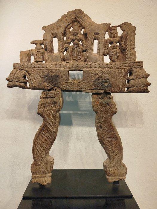 Scultura India - Hout - India - negentiende eeuw, Antiek en Kunst, Kunst | Niet-Westerse kunst