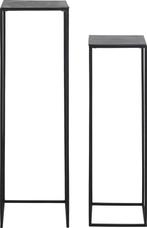 2dekans | Light & Living Zuil Boca - Antiek Lood/Zwart - Set, Huis en Inrichting, Ophalen of Verzenden, Gebruikt