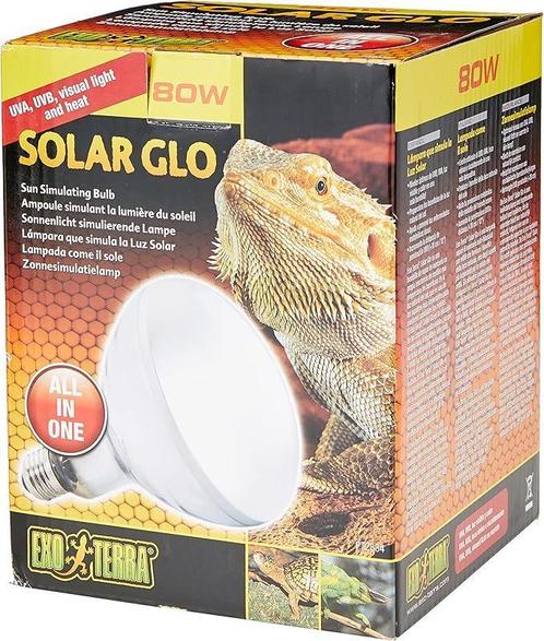 Exo Terra Terrarium verlichting Solar Glo 80 watt - 80w, Dieren en Toebehoren, Reptielen en Amfibieën | Toebehoren, Nieuw, Ophalen of Verzenden