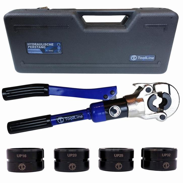 ToolLine | Perstang UP-set (hydraulisch) | Uponor perstang, Doe-het-zelf en Verbouw, Gereedschap | Handgereedschap, Nieuw, Verzenden