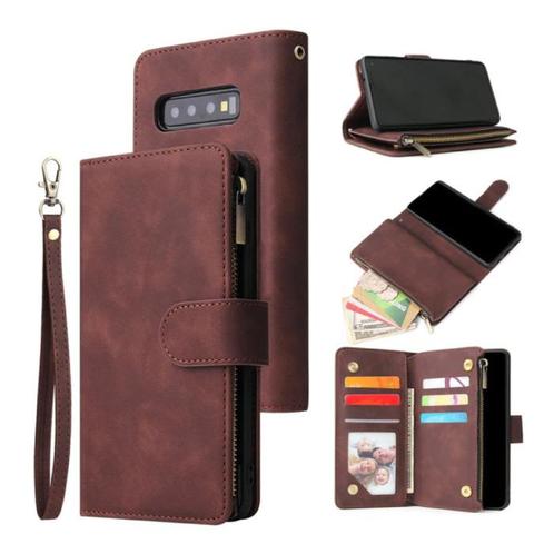 Samsung Galaxy S8 Plus - Leren Wallet Flip Case Cover Hoesje, Telecommunicatie, Mobiele telefoons | Hoesjes en Frontjes | Samsung