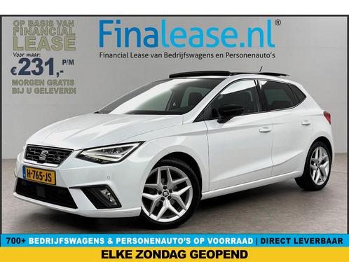 SEAT Ibiza 1.0 TSI FR Pano Beats Cam Carplay Clima €231pm, Auto's, Seat, Lease, Handgeschakeld, Overige carrosserieën, Benzine