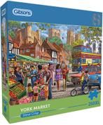 Steve Crisp - York Market Puzzel (250XL stukjes) | Gibsons -, Hobby en Vrije tijd, Denksport en Puzzels, Verzenden, Nieuw
