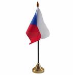 Tsjechie versiering tafelvlag 10 x 15 cm - Tsjechie versie.., Ophalen of Verzenden, Nieuw
