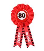 Rozet Hoera 80 Jaar Hoera, Verzenden, Nieuw