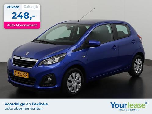 Direct leverbaar | Peugeot 108 | 12 mnd Private Lease 248,-, Auto's, Peugeot, Dealer onderhouden, Onderhoudsboekje, Hatchback