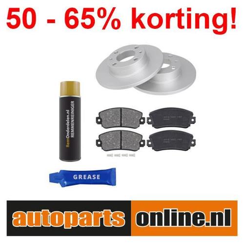 Remschijven + Remblokken Fiat Uno voorzijde, Auto-onderdelen, Besturing, Nieuw, Fiat, Verzenden