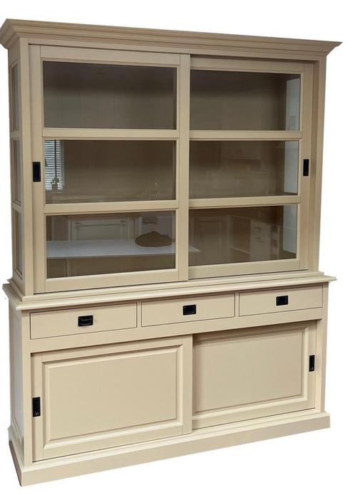 Buffetkast beige Putten 180 x 220cm, Huis en Inrichting, Kasten | Buffetkasten, Ophalen of Verzenden