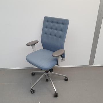 Vitra ID Trim bureaustoel - blauwe stof