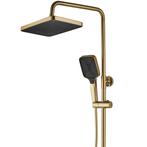 REA Thermostatische regendouche - geborsteld goud - 30 cm..., Ophalen of Verzenden, Nieuw
