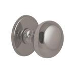 Voordeurknop IRIS 72mm - PVD glans nikkel, Doe-het-zelf en Verbouw, Hang- en Sluitwerk, Verzenden, Nieuw