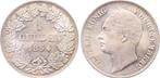 Duitsland 1 Gulden 1854 Wuerttemberg prfr/stgl, Top Wilhe..., Verzenden