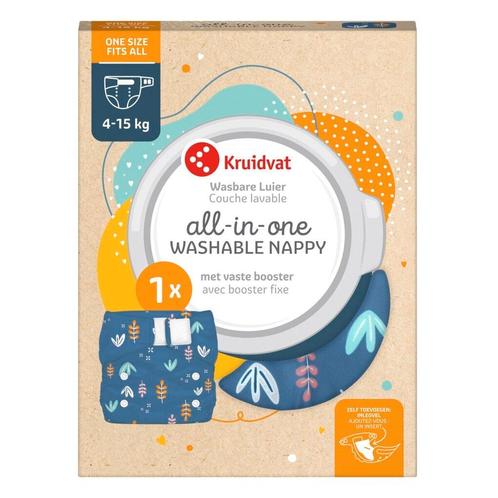 Kruidvat All-in-one Wasbare Luier, Kinderen en Baby's, Overige Kinderen en Baby's, Nieuw, Verzenden