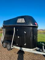 Nieuwstaat X-trail 1,5 paards met Alu bodem en zadelkamer! 2, Dieren en Toebehoren, Paarden en Pony's | Trailers en Aanhangwagens